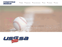Tablet Screenshot of competitivebaseball.net